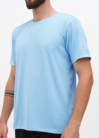 Голубая футболка Asics