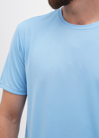 Голубая футболка Asics