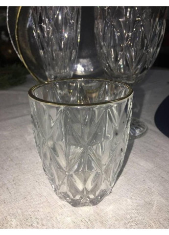 Набір склянок низьких Золотий смарагд 01-055 270 мл 6 шт Olens (253618172)