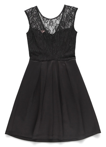 Черное кэжуал, коктейльное платье клеш Anna Field однотонное