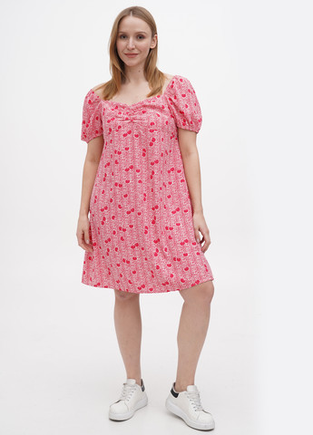 Розовое кэжуал платье Glamorous с рисунком