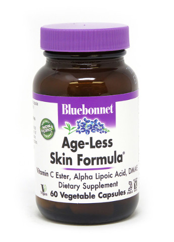 Формула Омоложения Кожи,, Age-Less Skin Formula 60 растительных капсул Bluebonnet Nutrition (228292532)