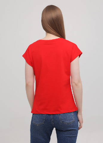 Червона літня футболка Monte Cervino