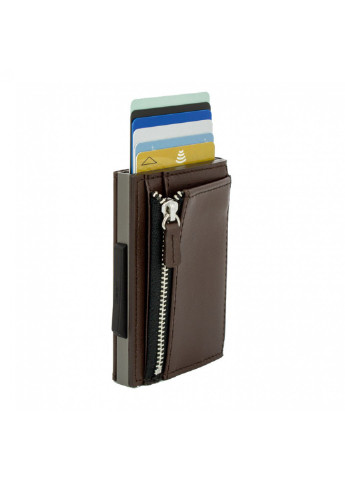 Бумажник на молнии OGON CASCADE SLIM ZIPPER; коричневый Ogon Designs (234706036)
