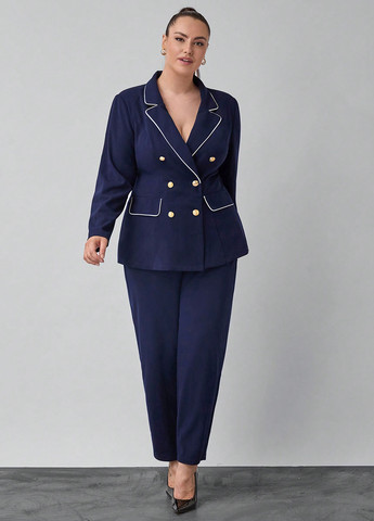 Костюм (жакет, брюки) SHEIN (338193898)