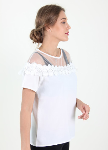 Біла літня блуза Ladies Fasfion