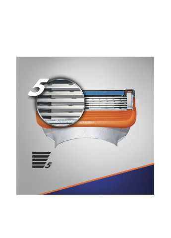 Картриджи для бритья Fusion (2 шт.) Gillette (14392292)