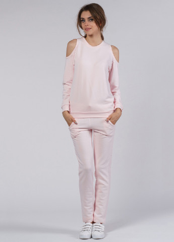 Бледно-розовые спортивные демисезонные брюки OKS by Oksana Demchenko