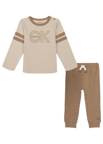 Комбинированный демисезонный комплект (лонгслив, брюки) Calvin Klein