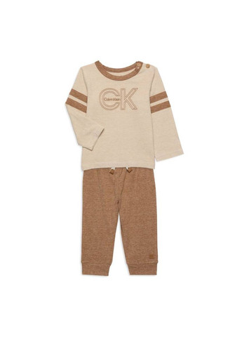 Комбинированный демисезонный комплект (лонгслив, брюки) Calvin Klein