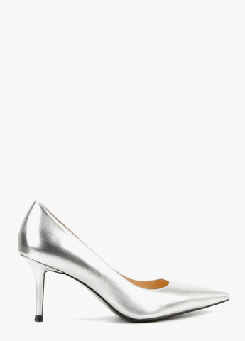 Le'BERDES Туфлі туфлі-човники срібний з натуральна шкіра, україна — демісезон (322646259)