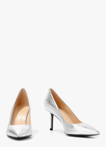 Le'BERDES Туфлі туфлі-човники срібний з натуральна шкіра, україна — демісезон (322646259)