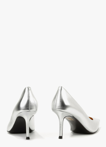 Le'BERDES Туфлі туфлі-човники срібний з натуральна шкіра, україна — демісезон (322646259)