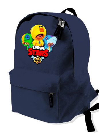 Детский рюкзак Леон Бравл Старс (Leon Brawl Stars) (9263-1701) MobiPrint (217074380)