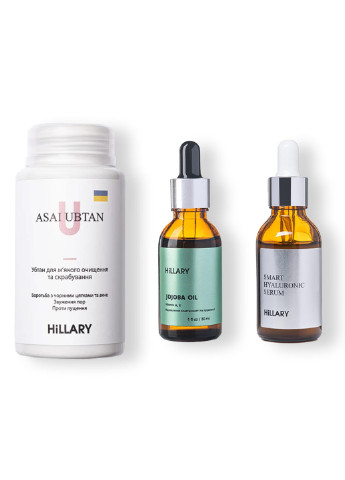 Набір для живлення та зволоження жирної шкіри восени Autumn nutrition and hydration for oil skin Hillary (254229765)