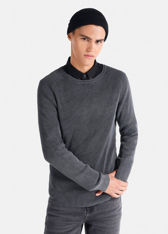 Темно-серый зимний свитер джемпер Colin's