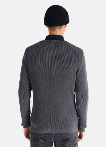 Темно-серый зимний свитер джемпер Colin's