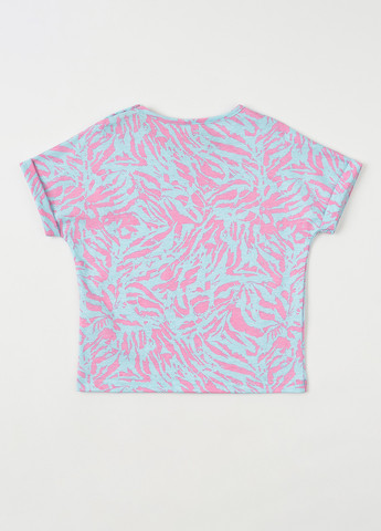 Мятная летняя футболка KRAKO