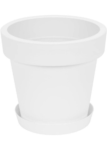 Горщик для квітів LOFLY Н-37см білий (70715-449) Prosperplast (222154902)
