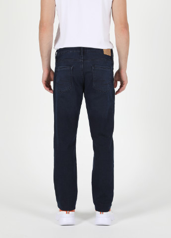 Темно-синие демисезонные прямые джинсы 045 DAVID Colin's