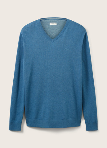 Синий зимний пуловер пуловер Tom Tailor