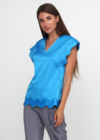 Светло-синяя летняя блуза 3.1 Phillip Lim