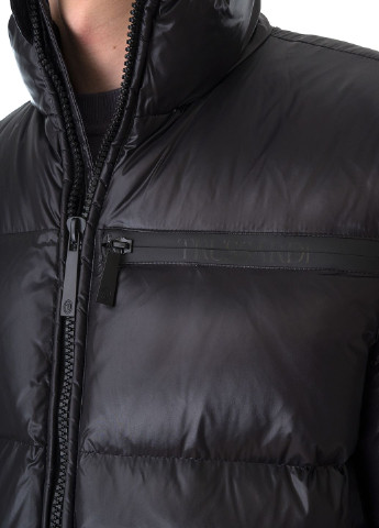 Черная демисезонная куртка Trussardi Jeans