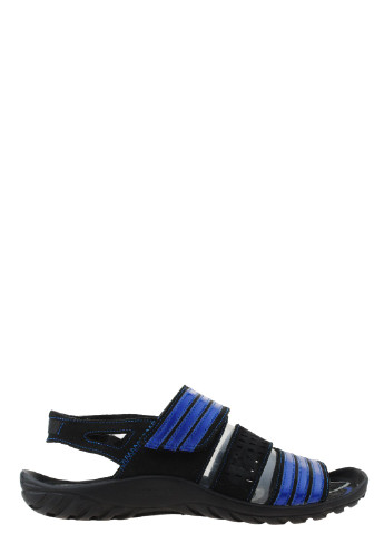 Кэжуал сандалии r18 черный-синий Nivas
