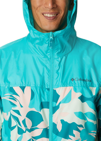 Бірюзова демісезонна вітровка Columbia