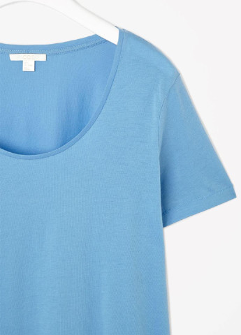 Блакитна літня футболка Cos