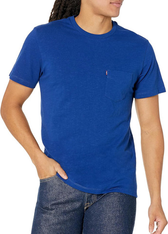 Синяя футболка Levi's