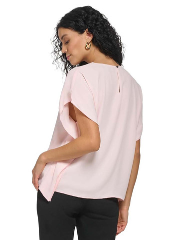 Світло-рожева блуза DKNY