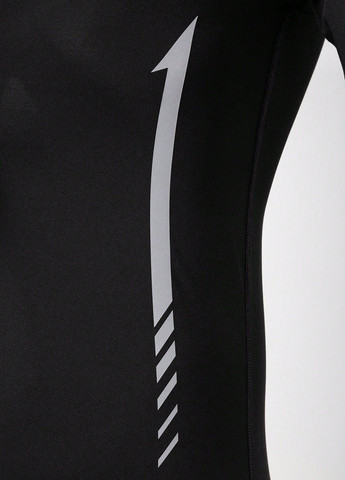 Лонгслів SHEIN однотонний чорний спортивні поліестер