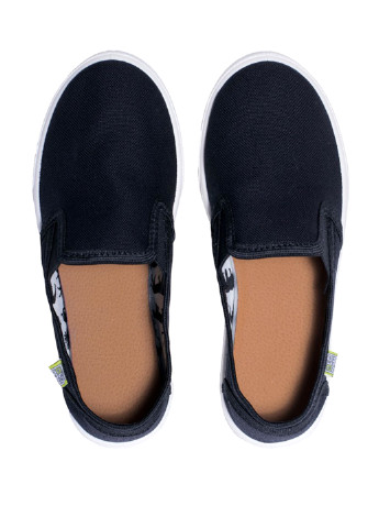 Черные слипоны детские milan черный Oldcom