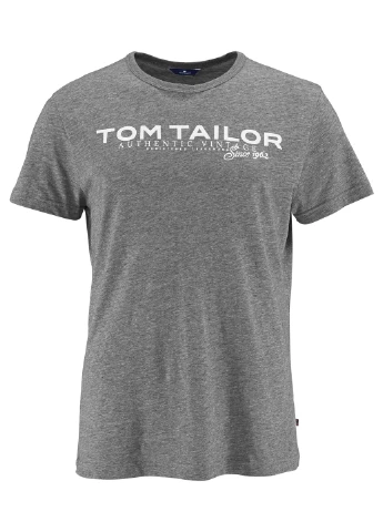 Серая футболка Tom Tailor