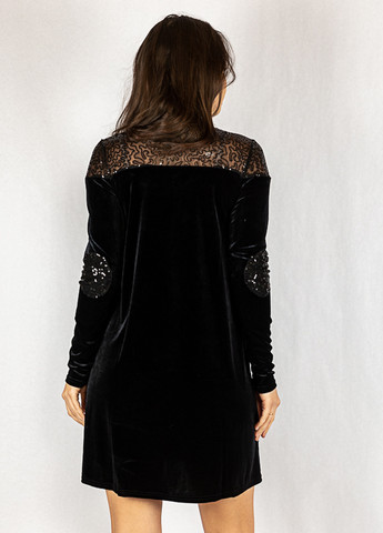 Чорна кежуал сукня Time of Style однотонна