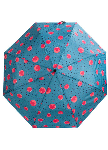Жіночий складаний парасолька напівавтомат 95 см Happy Rain (194321484)