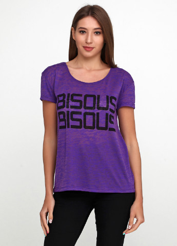 Фиолетовая летняя футболка Sisters Point