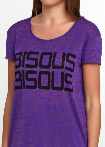 Фиолетовая летняя футболка Sisters Point
