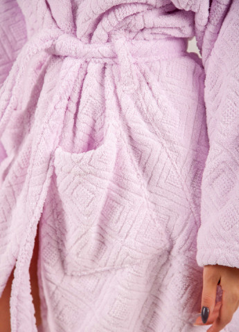 Халат махровый Berlin, светло-лиловый, размер M (3800980994101) Bulgaria-Tex плотность - 420 гр/м2 (251459970)