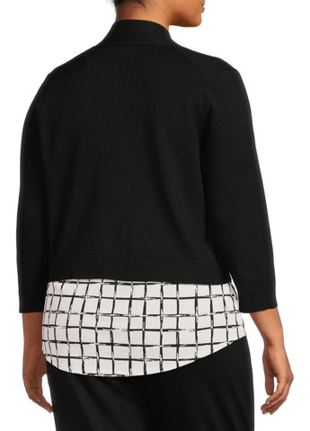 Черный демисезонный кардиган Calvin Klein