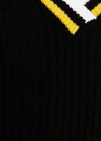 Черное кэжуал платье платье-свитер KOTON