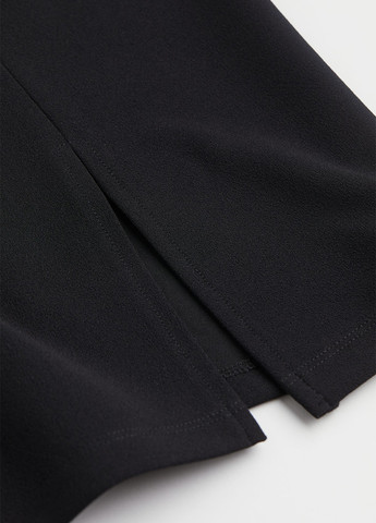 Чорна кежуал сукня H&M однотонна