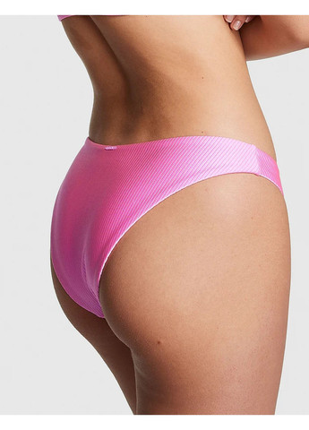 Розовый летний купальник (лиф, трусики, юбка) бандо, раздельный Victoria's Secret