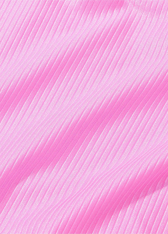 Розовый летний купальник (лиф, трусики, юбка) бандо, раздельный Victoria's Secret