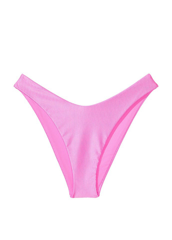 Розовый летний купальник (лиф, трусики, юбка) бандо, раздельный Victoria's Secret