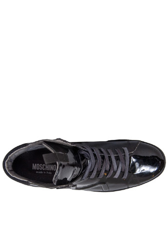 Черные осенние ботинки Moschino Love