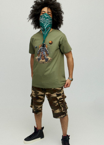 Хакі (оливкова) футболка чоловіча YAPPI