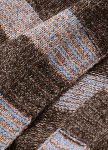 Серо-бежевый демисезонный кардиган SHEIN