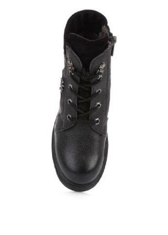 Черные кэжуал зимние ботинки Lapsi